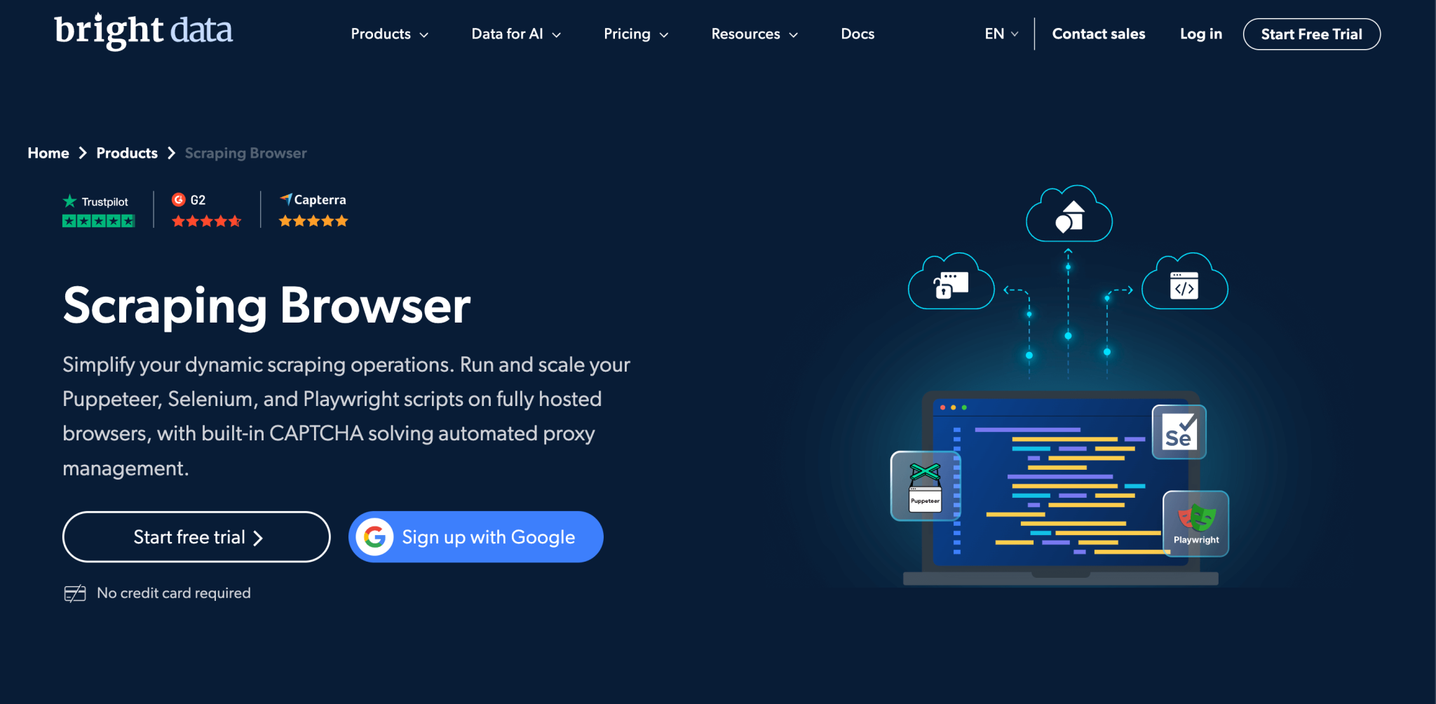 7大浏览器自动化工具:Bright Data,Selenium,Playwright-图片1