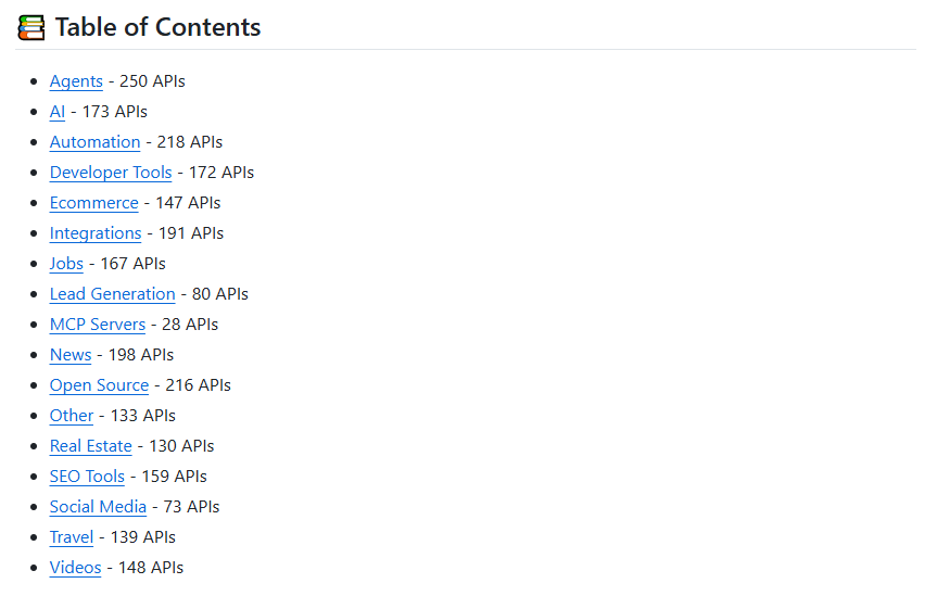 Scraping APIs | 2600+ 个网络爬虫 API 集合-图片2