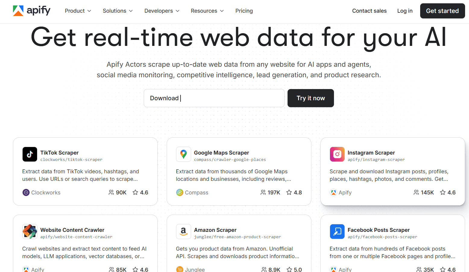 apify AI网页爬虫:2026年完整指南及Top 5 AI爬虫工具推荐-图片5