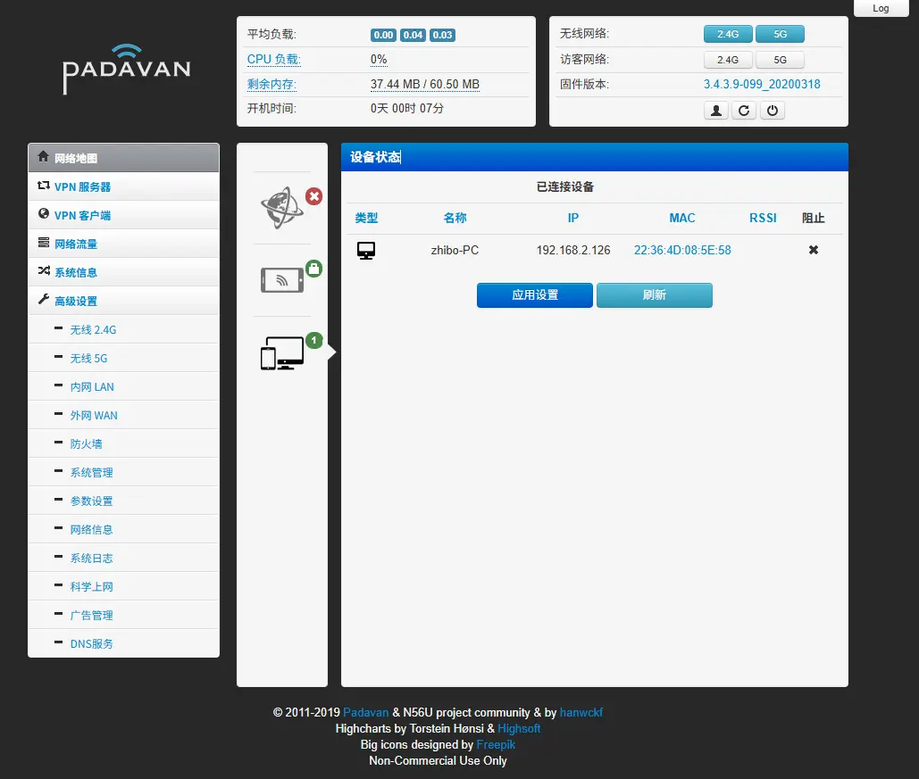 18b53dcaa918bd5af8256d138e3a7254 为了测试17元入手的K2砸手上了刷个老毛子固件做无线路由器